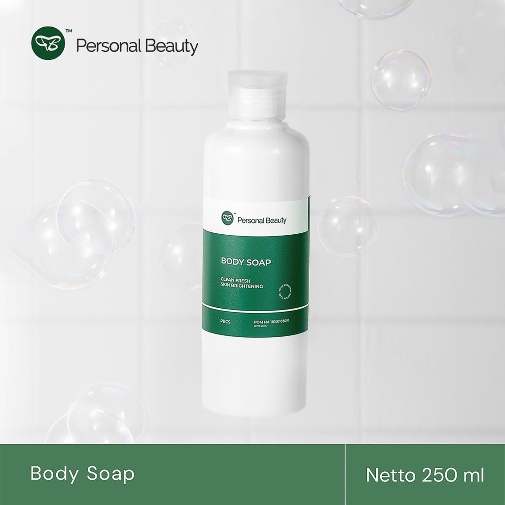 Personal Beauty Body Soap Clean Fresh Skin Brightening