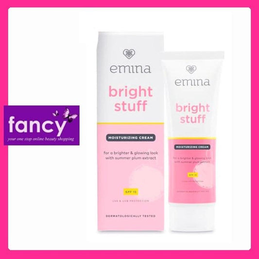 Emina Bright Stuff Moisturizing Cream SPF15 20ml – Brightening Face Moisturizer (NEW!)