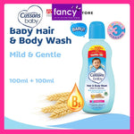 Cussons Hair & Body Wash 100+100ml Sabun Shampo Baby