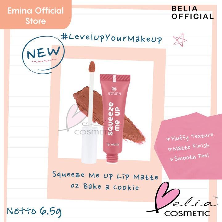 EMINA Squeeze Me Up Series | Mascara, Browcara, Lip Glass, Lip Matte, Liquid Concealer | Serba Ada