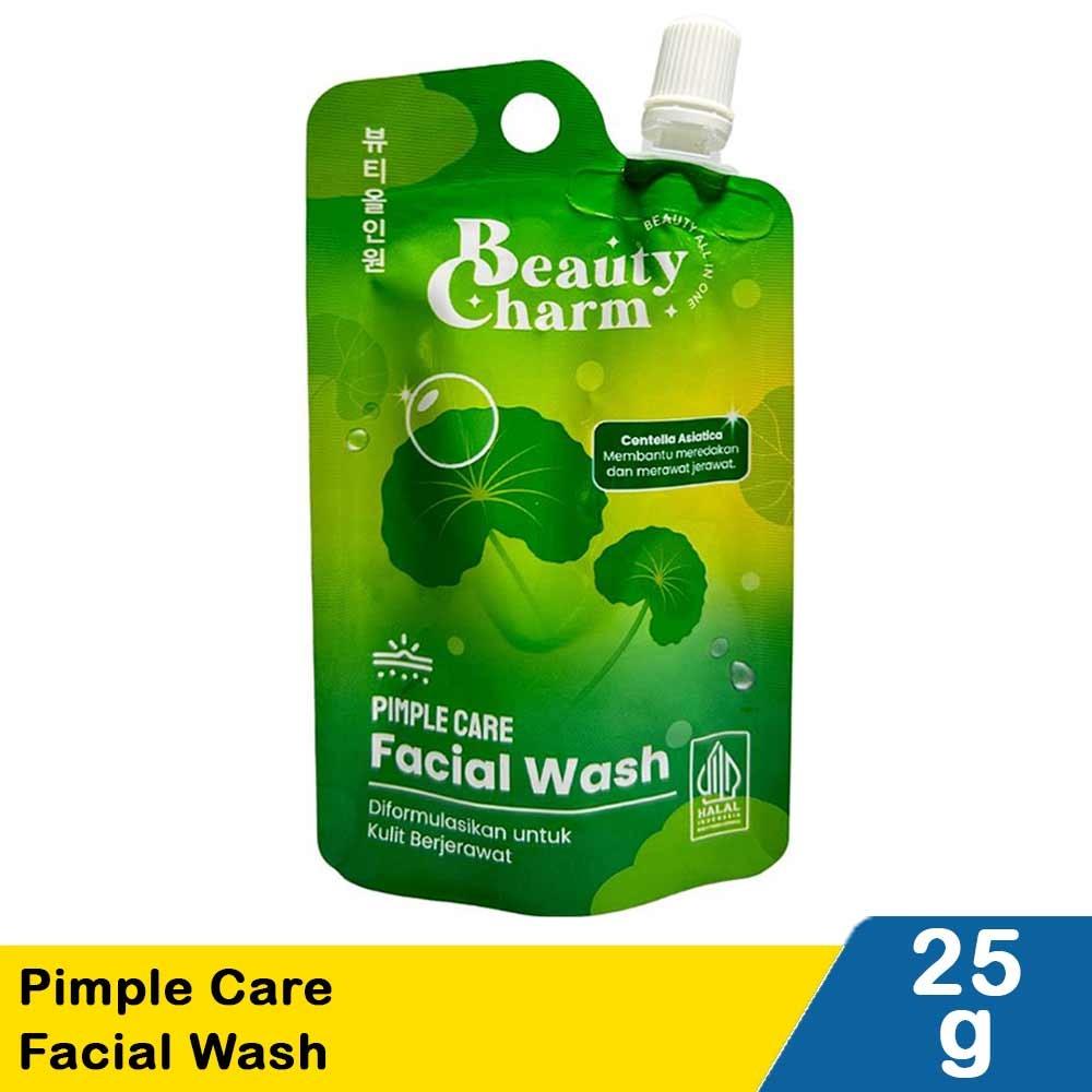 Beauty Charm Bright Glow Facial Wash 25g | Gentle Cleanser for Fresh, Radiant Skin