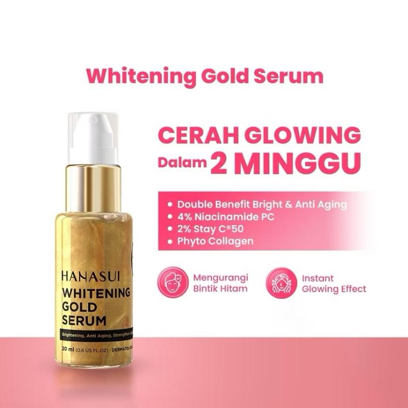 Hanasui Gold Radiance Elixir – 20ml Anti-Aging Brightening Serum