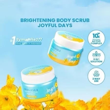 Hanasui GlowMuse Brightening Body Scrub – Infused with Symwhite 377 | 200g