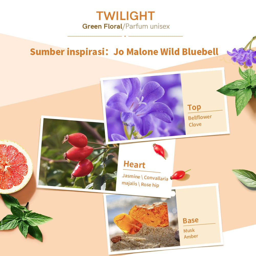PREMIERE BEAUTE Perfume Wanita Pria Unisex Twilight 15ml/ 50ml Bluebell Tahan Lama 24 jam EDP parfum fragrance