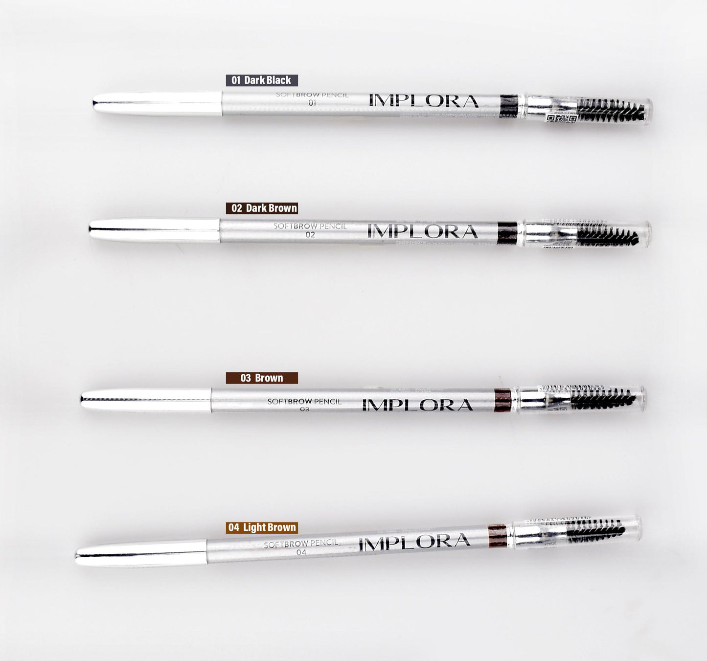 Implora Softbrow Eyebrow Pen - Creamy Texture, Pektol, Black & Brown