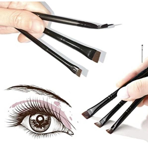 Kuas Eyebrow Eyeliner Ultra Thin Firming Edge Make Up Brush