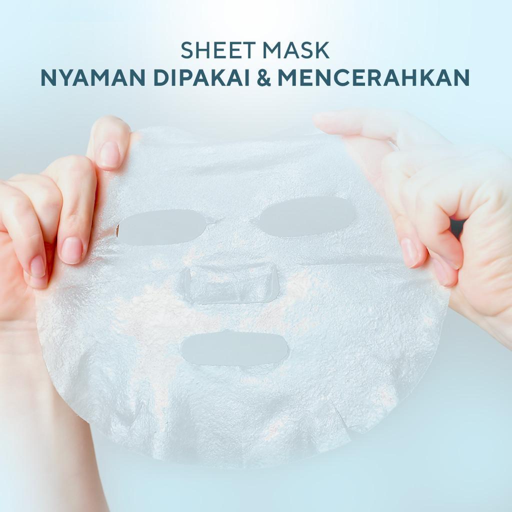 Wardah Lightening SuperSerum Mask | 4X Niacinamide ADV | Brightening & Relaxing Sheet Mask – Serba Ada