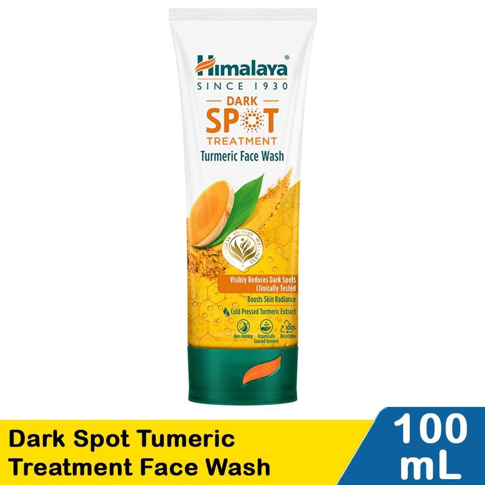 Himalaya Dark Spot Turmeric Treatment Face Wash 100ml | Herbal Cleanser for Clear, Even-Toned Skin