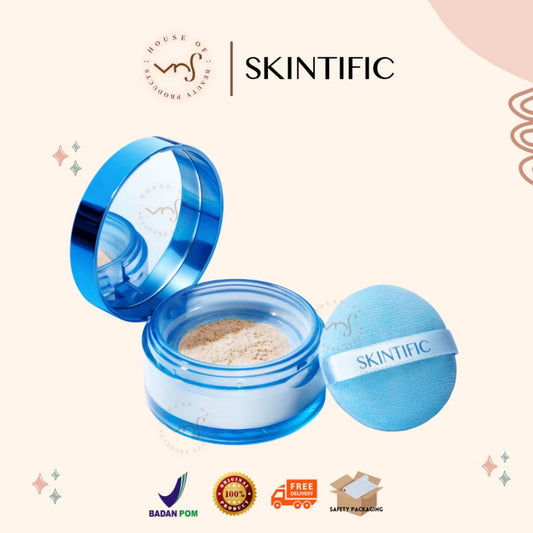 Skintific Invisiblur All Day Loose Powder – Oil Control & Blurring Finish