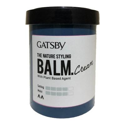 GATSBY Hair Styling Cream Balm 75g – Natural Finish, Flexible Hold
