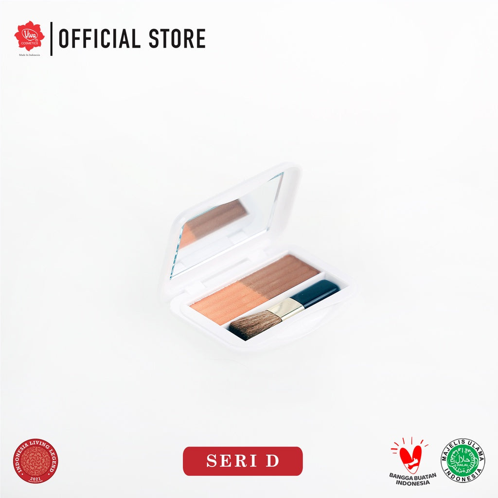 Red-A Blush On Duo - tersedia 6 kombinasi warna