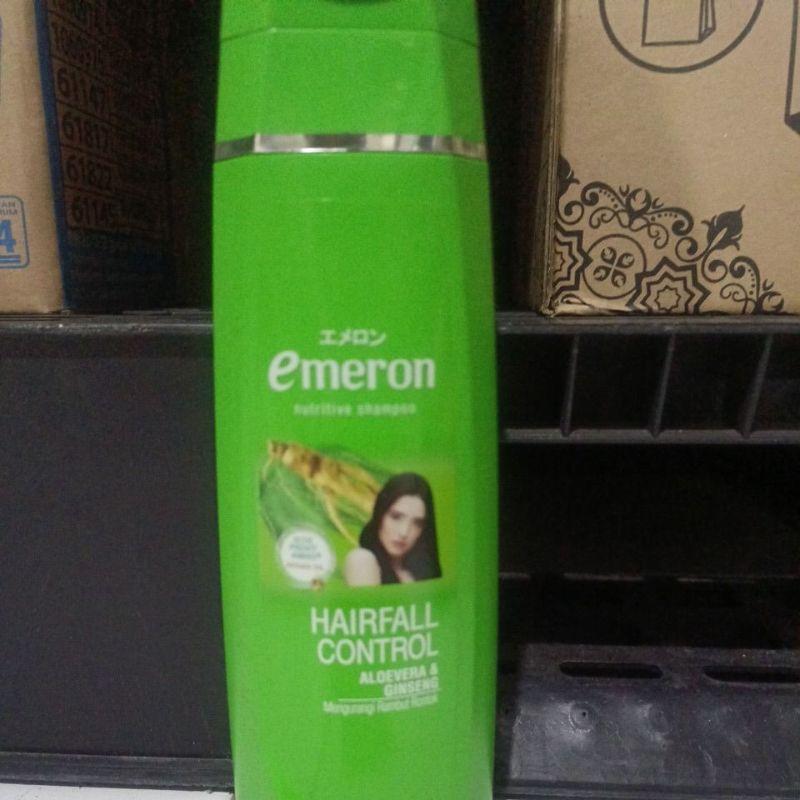 Emeron Nutritive Shampoo with Active Provit Amino - Nourishing Hair Care for Everyday Use 170ml Anti Dandruff Black Shine Hijab Soft Smooth Clean Fresh Hair Fall Control
