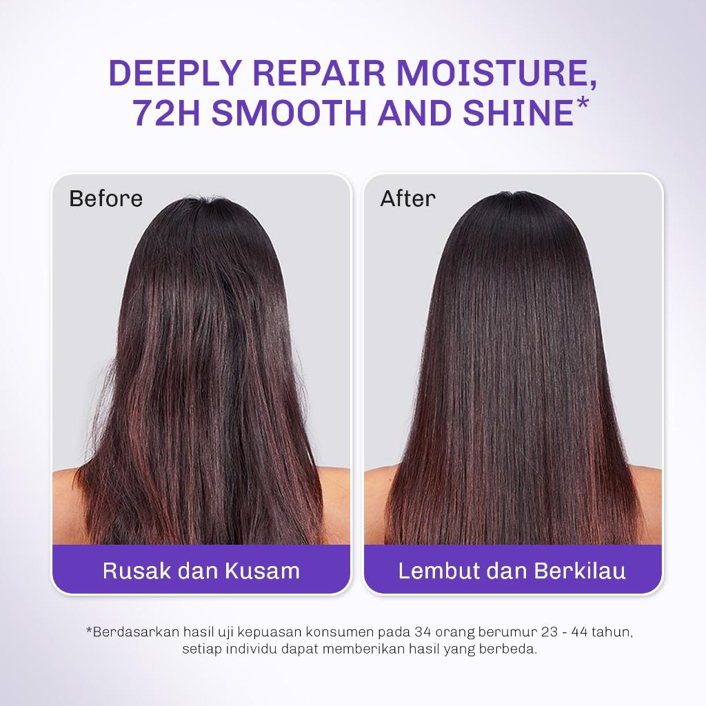 [NEW LAUNCH]  Lavojoy Repair Me Now Hair Mask Iris Garden 250ml | Halus & Berkilau Tanpa Lepek | Multi-Layering Repair With 3×Keratin + 3×Collagen + 15× Amino Complex + Argan + Macadamia Oil + Peptide Hydra-Repair