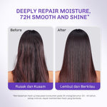 [NEW LAUNCH]  Lavojoy Repair Me Now Hair Mask Iris Garden 250ml | Halus & Berkilau Tanpa Lepek | Multi-Layering Repair With 3×Keratin + 3×Collagen + 15× Amino Complex + Argan + Macadamia Oil + Peptide Hydra-Repair
