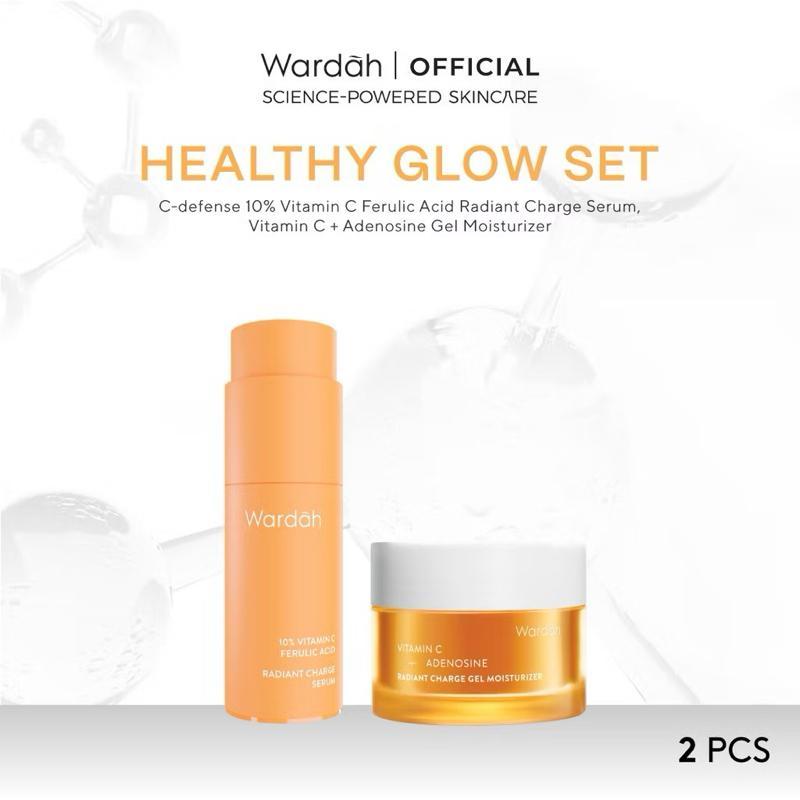 [2PCS] Wardah Skincare Combo Set – Complete Bright & Glow Essentials All-in-One Pack