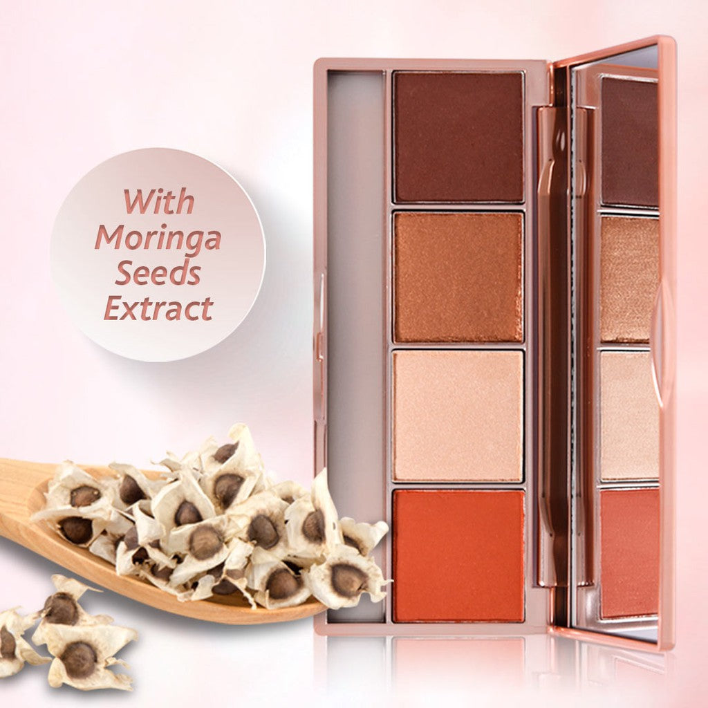 Beauty Queen Highly Pigmented Eye Shadow & Blush - 01 Mustika Ratu