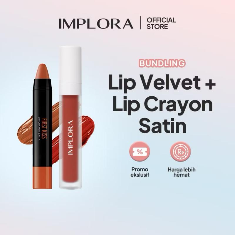 Implora Lush Duo Lips: Velvet & Satin Edition