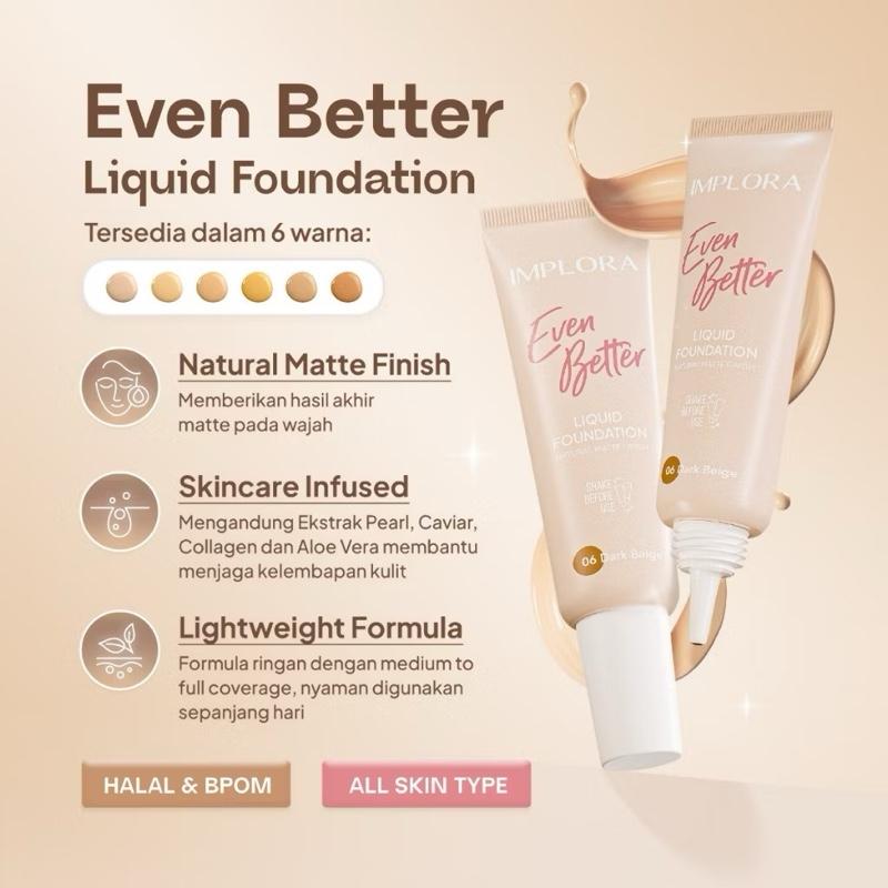 Implora FlawlessFix – Even Better Liquid Foundation 25g