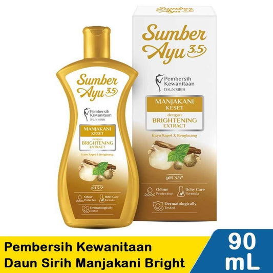 Sumber Ayu Feminine Hygiene Wash Manjakani 90ml – Herbal Intimate Care for Freshness, Firmness & Clear Confidence