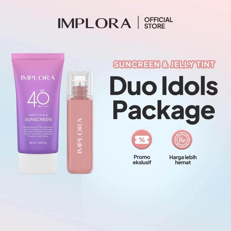 Implora GlowMuse Duo Set – Sunscreen & Jelly Tint