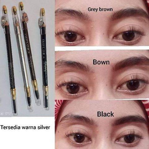 Implora Softbrow Eyebrow Pen - Creamy Texture, Pektol, Black & Brown