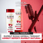 [PAKET HEMAT] L'Oreal Paris Elseve Total Repair 5 Rangkaian Perawatan Dengan Ceramide Lengkap Untuk 5 Tanda Kerusakan Rambut (Shampoo 410ml, Kondisioner 155ml, & Masker 200ml)