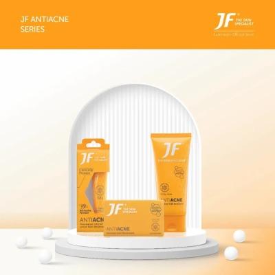 JF Sulfur Acne Solution Bar Soap 90g – Clinically Proven Sulfur Soap for Acne-Prone & Oily Skin