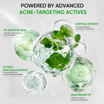 Lumixpert 2% Salicylic Acid Centella Intensive Acne Serum 20ml Mengurangi jerawat dan noda bekas jerawat Menenangkan kulit yang teriritasi