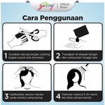 NYU Henna Shampoo Hair Colour 2.00 Natural Black / 4.00 Natural Brown | Sampo Pewarna Rambut