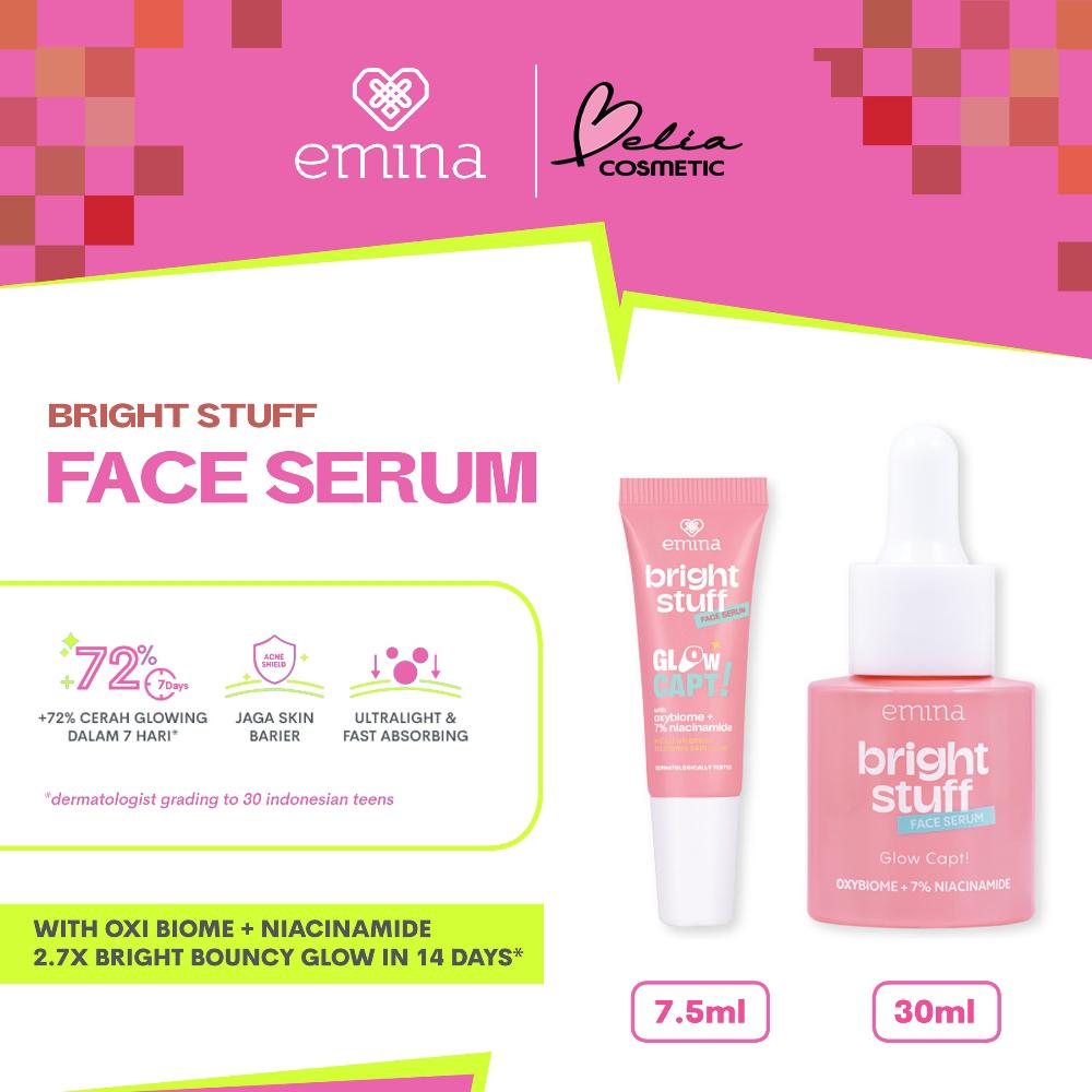 Emina Bright Stuff Radiant Glow Face Serum | Brightening & Moisturizing Serum for Dull Skin
