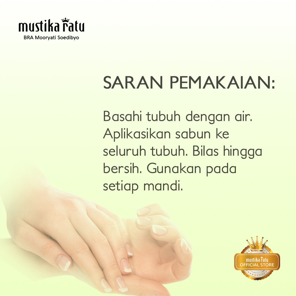 Mustika Ratu Papaya Body Soap 85gr sabun mandi batang aroma buah pepaya