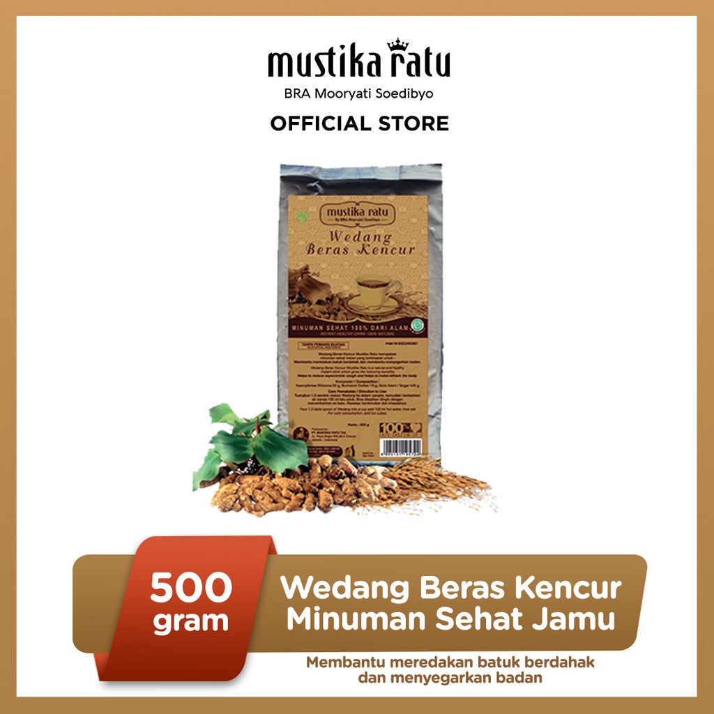 Mustika Ratu Wedang Beras Kencur Minuman Sehat Jamu