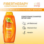 Makarizo Hair Energy Fibertherapy  Conditioning Shampoo Kiwi 330 mL