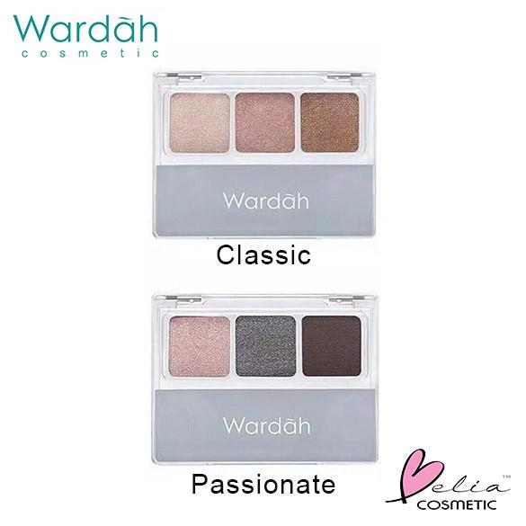 WARDAH Eyeshadow Series A–M | Classic Nude & Passionate Colors | 3.3g | Travel Friendly | ️BPOM