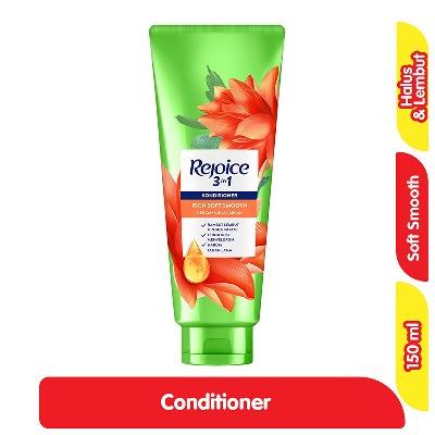 Rejoice Rich Smooth & Soft Conditioner – 150ml Instant Smoothness | Long-Lasting Soft Hair | Fresh Floral Scent