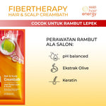 Makarizo Hair Energy Fibertherapy Hair & Scalp Creambath Olive 30 mL
