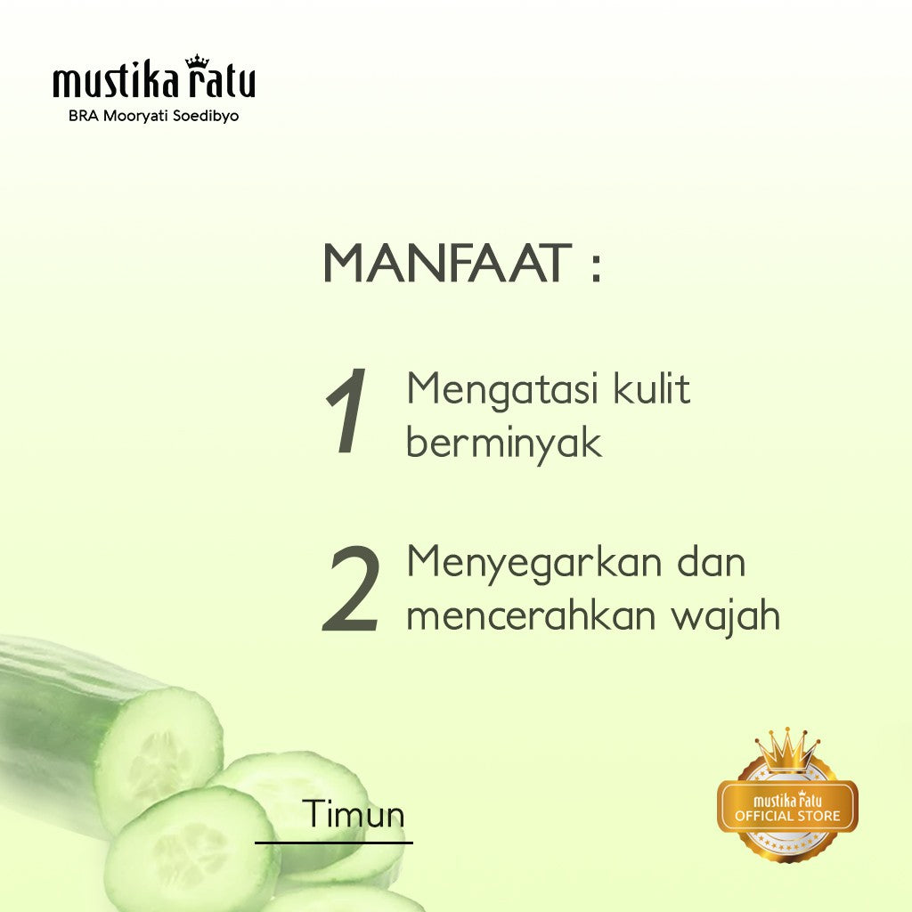 Mustika Ratu Penyegar Sari Ketimun 150ml