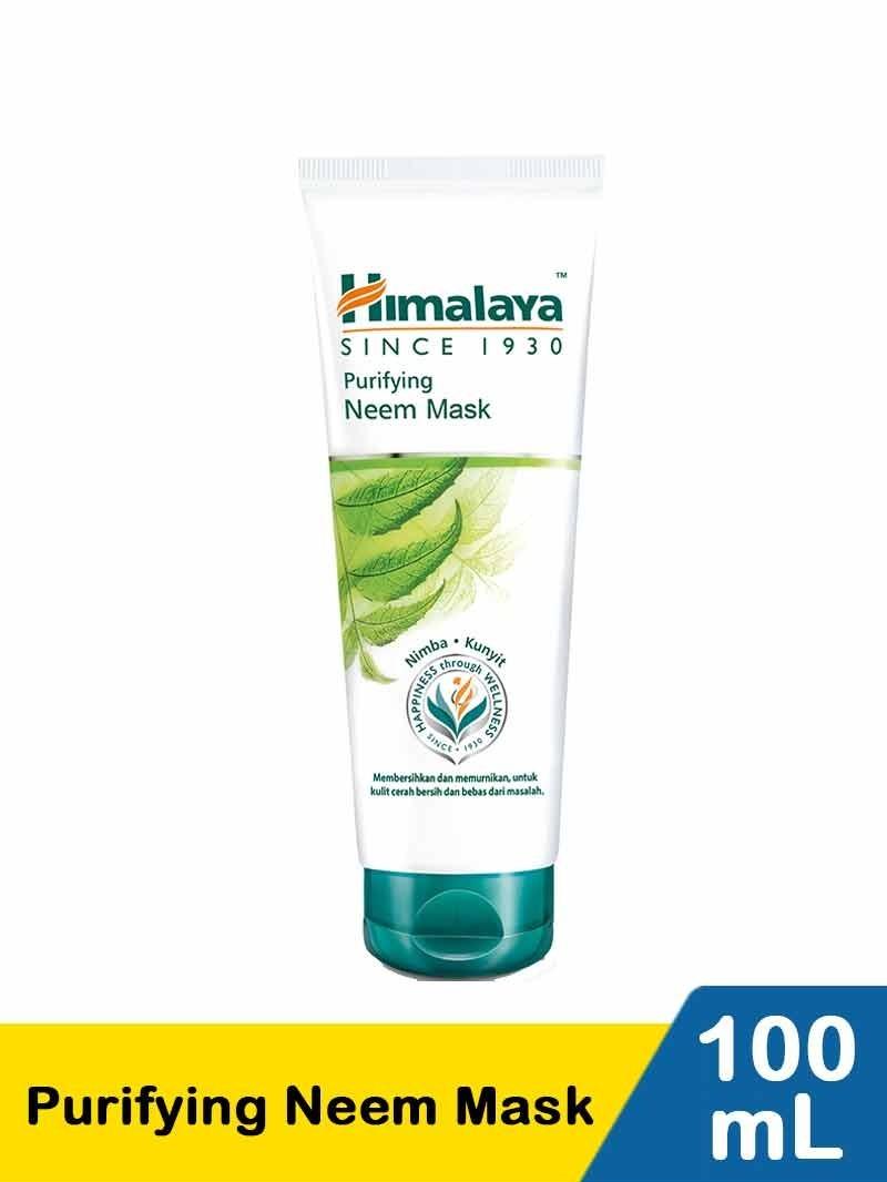 Himalaya Purifying Neem Mask 100ml – Deep Cleanse + Clear Skin with Neem & Turmeric