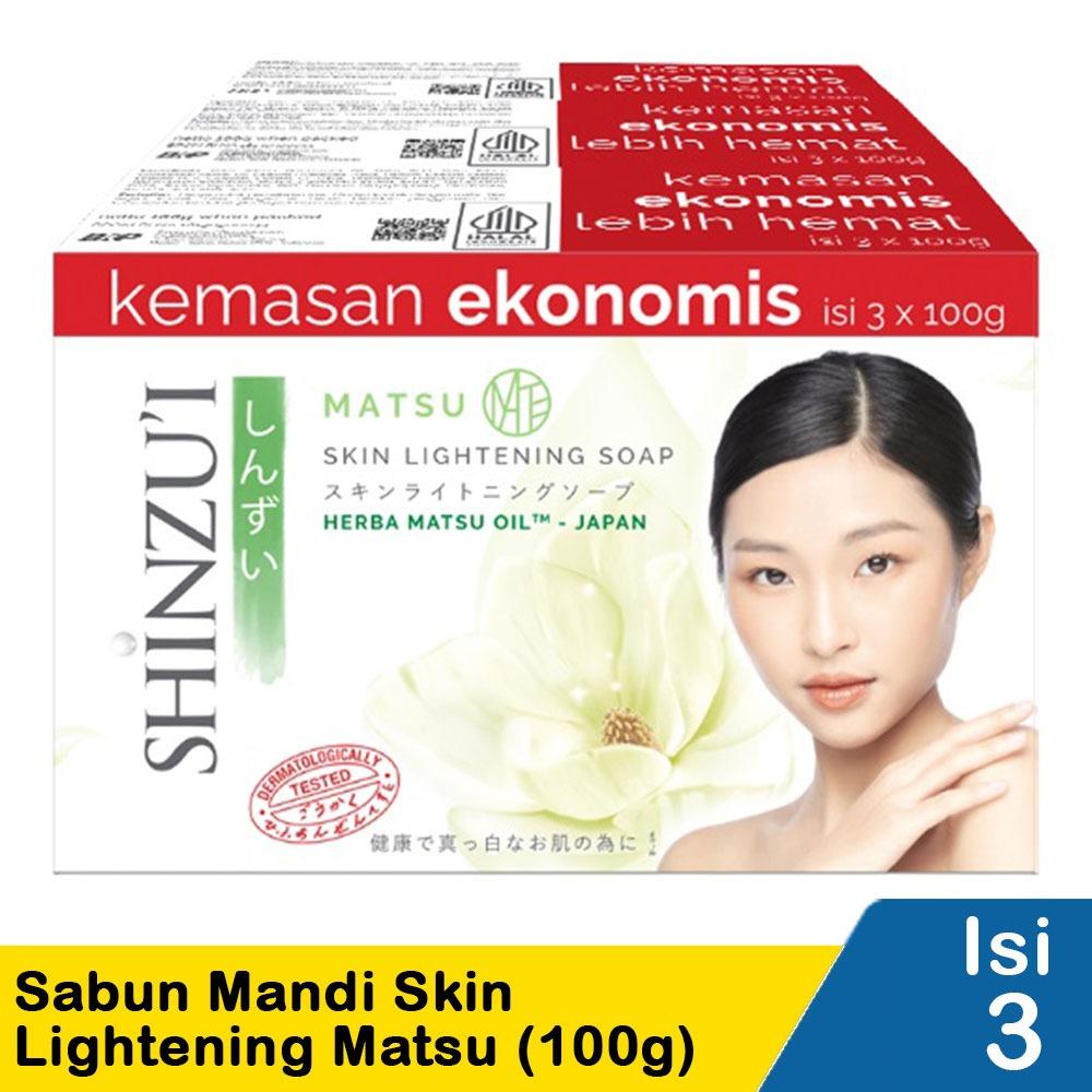 SHINZU'I Skin Lightening Bar Soap - Herbal Whitening & Moisturizing Soap for Radiant Skin with Various Floral Fragrances