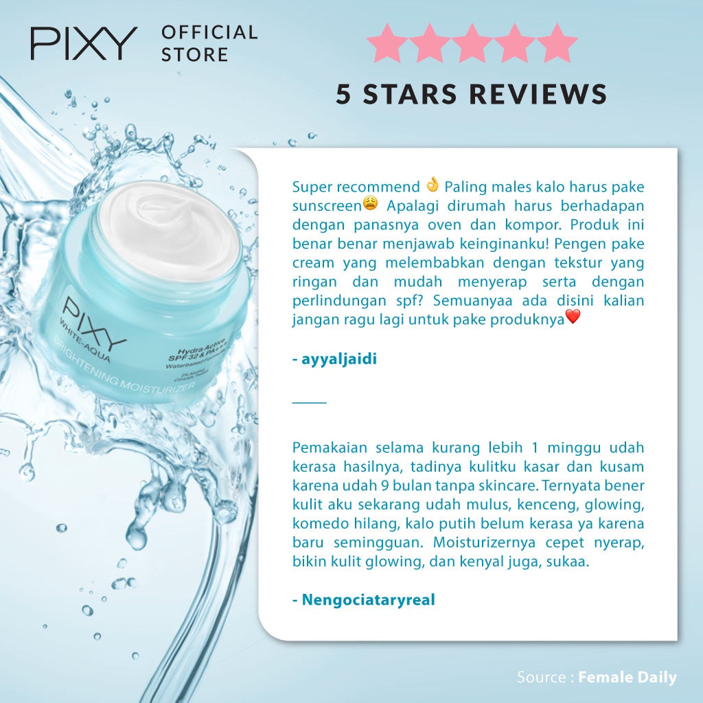 PIXY White Aqua Brightening Moisturizer 50gr