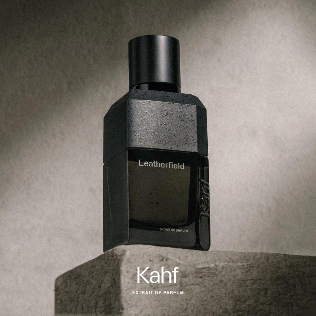 Kahf Leatherfield Extrait de Parfum 50 ml – Oracle Series – Long-Lasting Men’s Perfume with Green Leather Scent