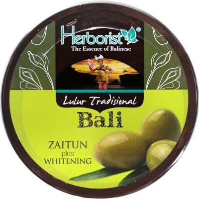 Herborist Traditional Balinese Body Scrub – Olive 100g | Nourishing Body Exfoliator with Olive Oil | Smooth, Glowing & Moisturized Skin