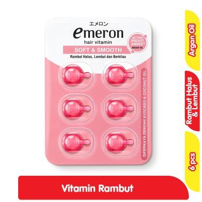 Emeron Soft & Smooth Hair Vitamin – 6 Capsules