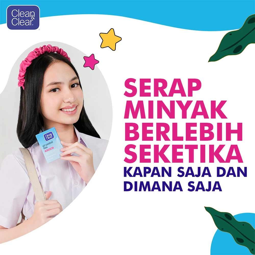 Clean & Clear Oil Control Film 60’s – Instantly Remove Shine Without Smudging Makeup