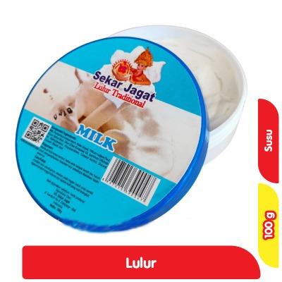 Sekar Jagat Milk Traditional Body Scrub – 100 g | Balinese Herbal Exfoliating & Brightening Lulur