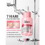 Lumixpert 10% Niacinamide Brightening Serum 20ml Mencerahkan Wajah Pemutih Wajah Serum Mencerahkan Warna Kulit, Mengurangi Tampilan Kusam
