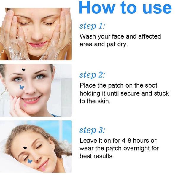 Acne Pimple Patch Penutup Jerawat 36PCS / STARS 28PCS / PURPLE 24PCS