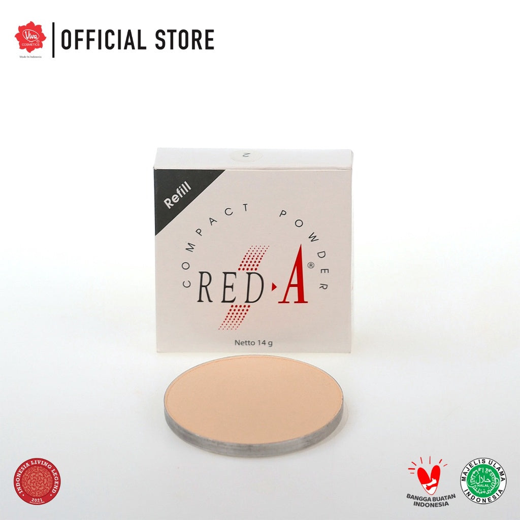 Red-A Refill Compact Powder (tersedia 5 varian warna)