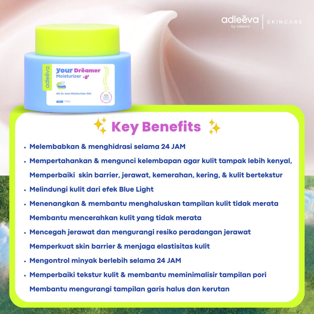 ADLEEVA Your Dreamer Moisturizer - All In One Moisturizer Gel