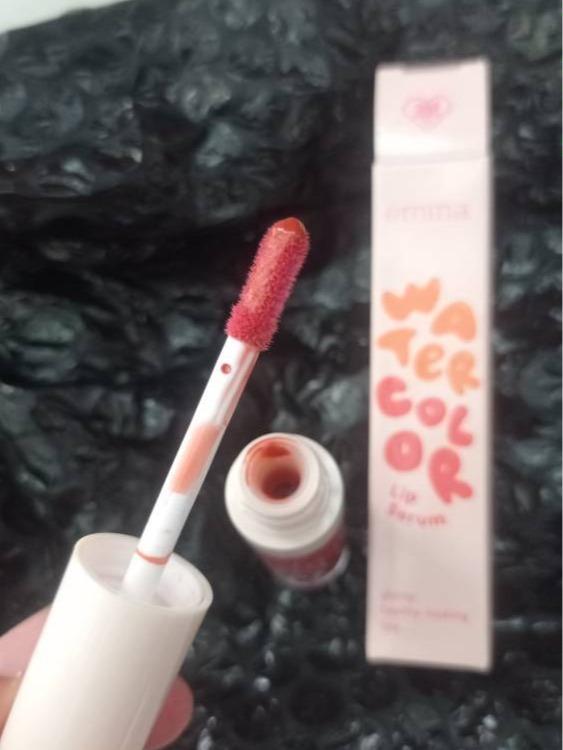 Emina Watercolor Lip Serum 2g – Lightweight Tint + Serum in 1 for Glowing, Hydrated Lips